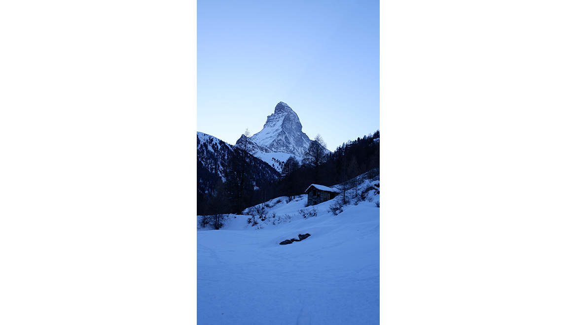 Zermatt Switzerland Mountain covered in snow