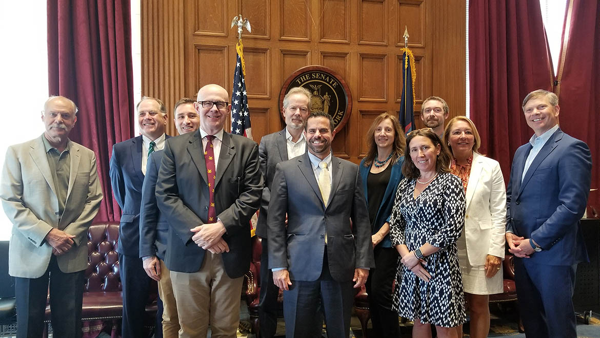 HARTWICK College INSTITUTE OF PUBLIC SERVICE LEADERSHIP COUNCIL members in Albany