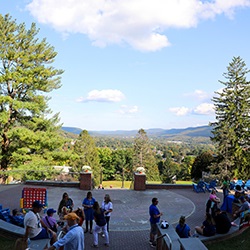 Valley View From Founders' Way Hartwick College