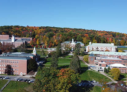 Hartwick College Campus on Oyaron Hill, Oneonta, NY