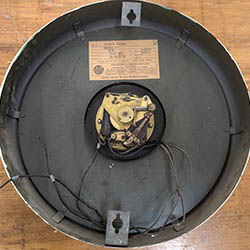 Hartwick College Bresee Hall Clock Back, 1929