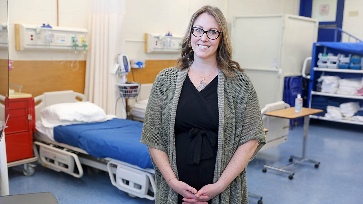 Hartwick College nursing faculty member Michelle Kober