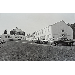 Hartwick College Cardboard Alley Front view