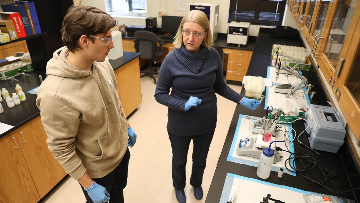 Hartwick College Johnstone Science Center Lab