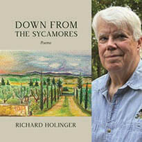 Richard Holinger '67 with book cover