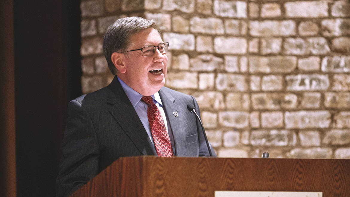 New York State Senator Jim Seward ’73, H’99