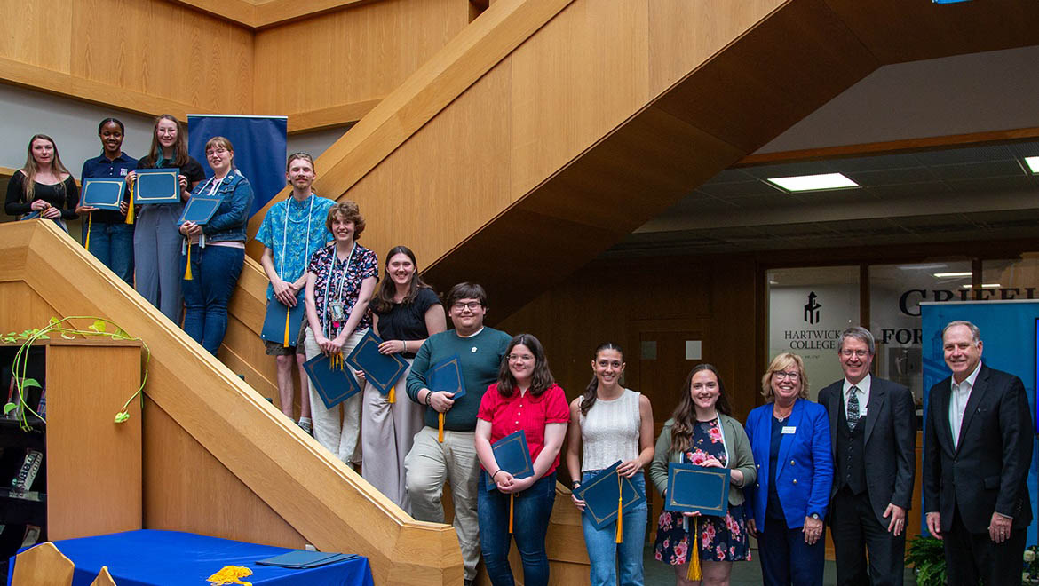 Hartwick College Honor Society Inductees