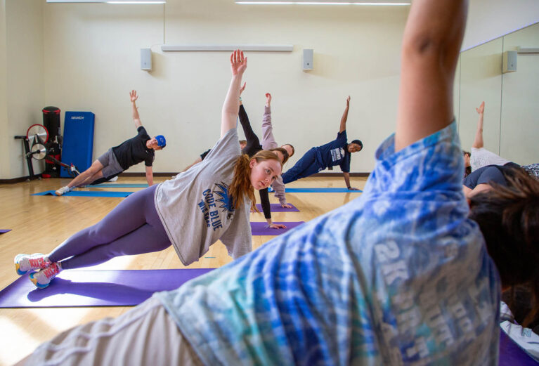Hartwick College Yoga Fitness Class