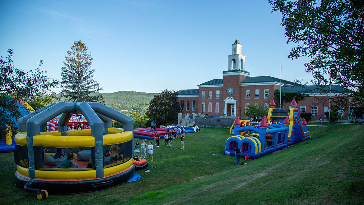 Hartwick College Wick Weekend Carnival on Frisbee Field