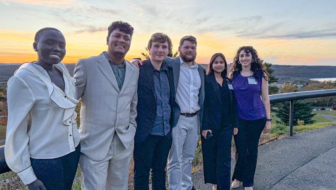 Hartwick College Model UN delegates