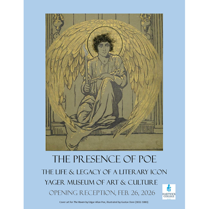 The Presence of Poe exhibition poster