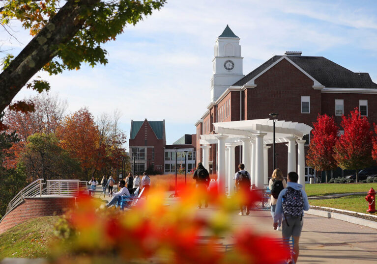 Hartwick College Founders' Way Golisano Hall and Johnstone Science Center