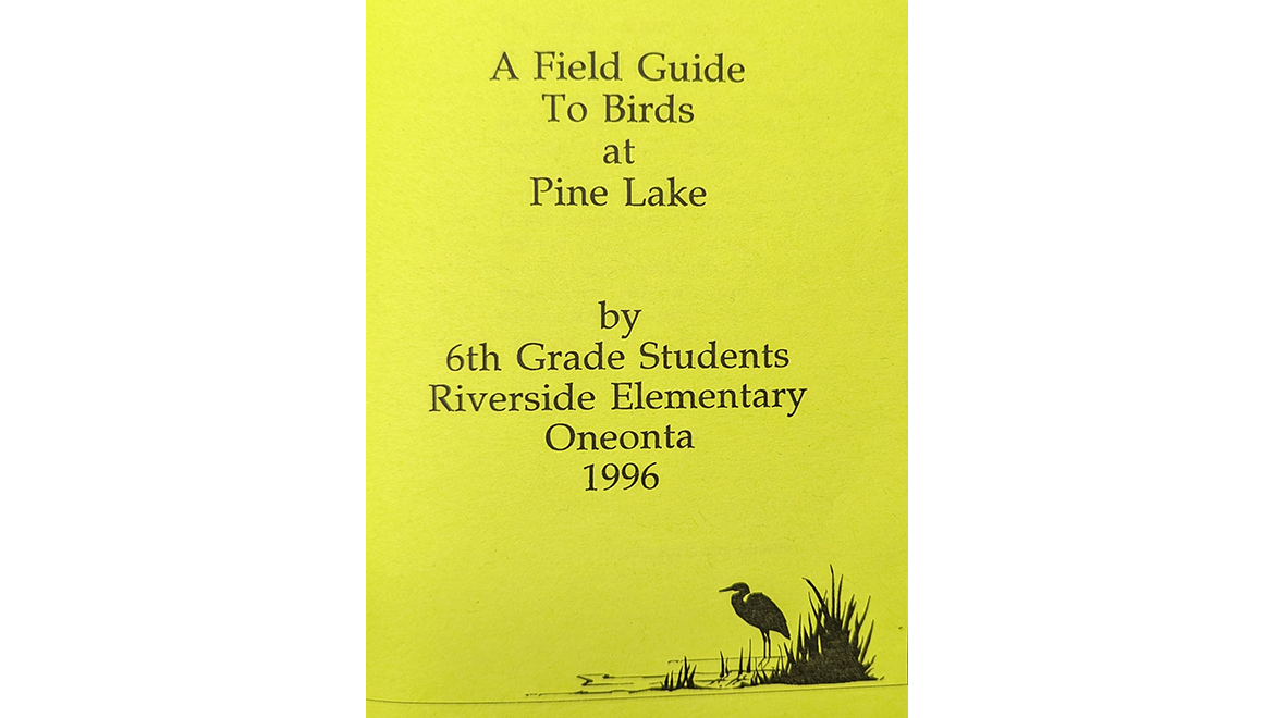 Cover of Field Guide to Birds at Pine Lake