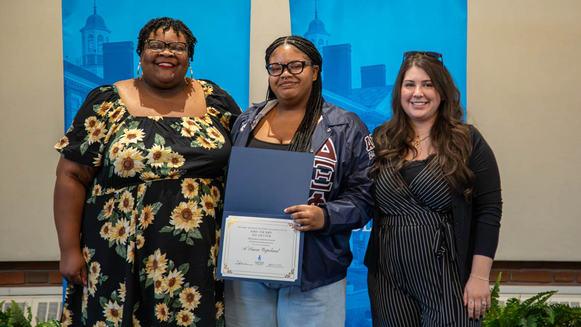 Student Leadership Award Recipient