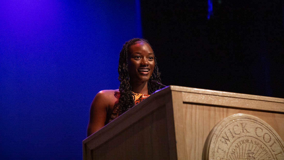 Amelia Williams ’26 Kellogg Prize Finalist