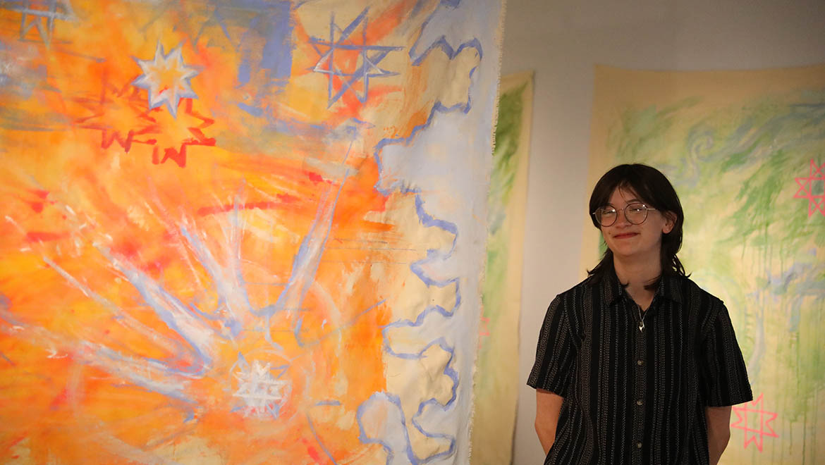 Hartwick College Senior Art Show 2026 during Student Showcase