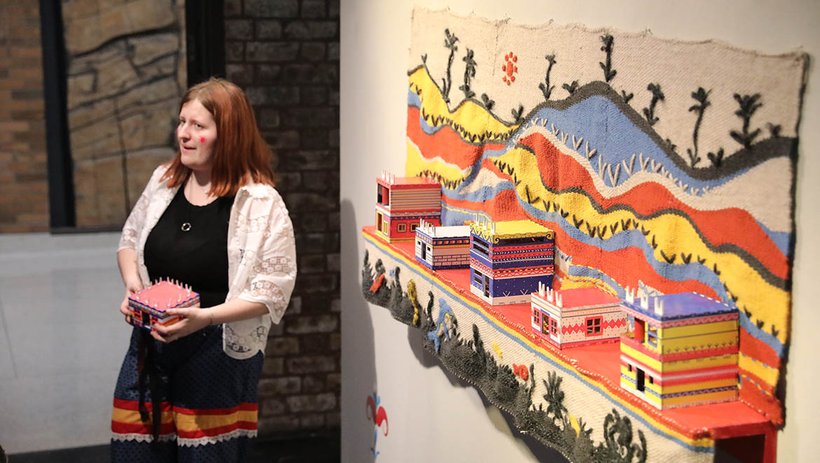 Hartwick College Senior Art Show 2026 during Student Showcase