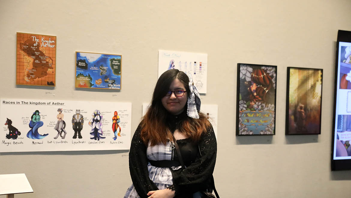 Hartwick College Senior Art Show 2026 during Student Showcase