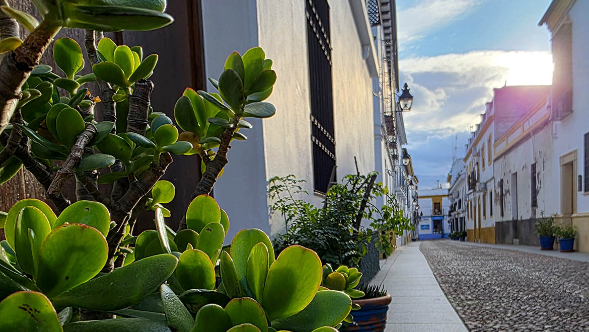 Street view in southern Spain