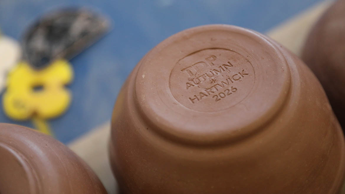 The Dinnerware Projec Dinnerware stamp on bottom of ceramics - TDP - Autum + Hartwick 2026