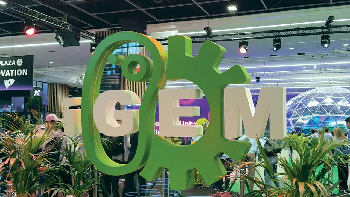iGEM logo and sign