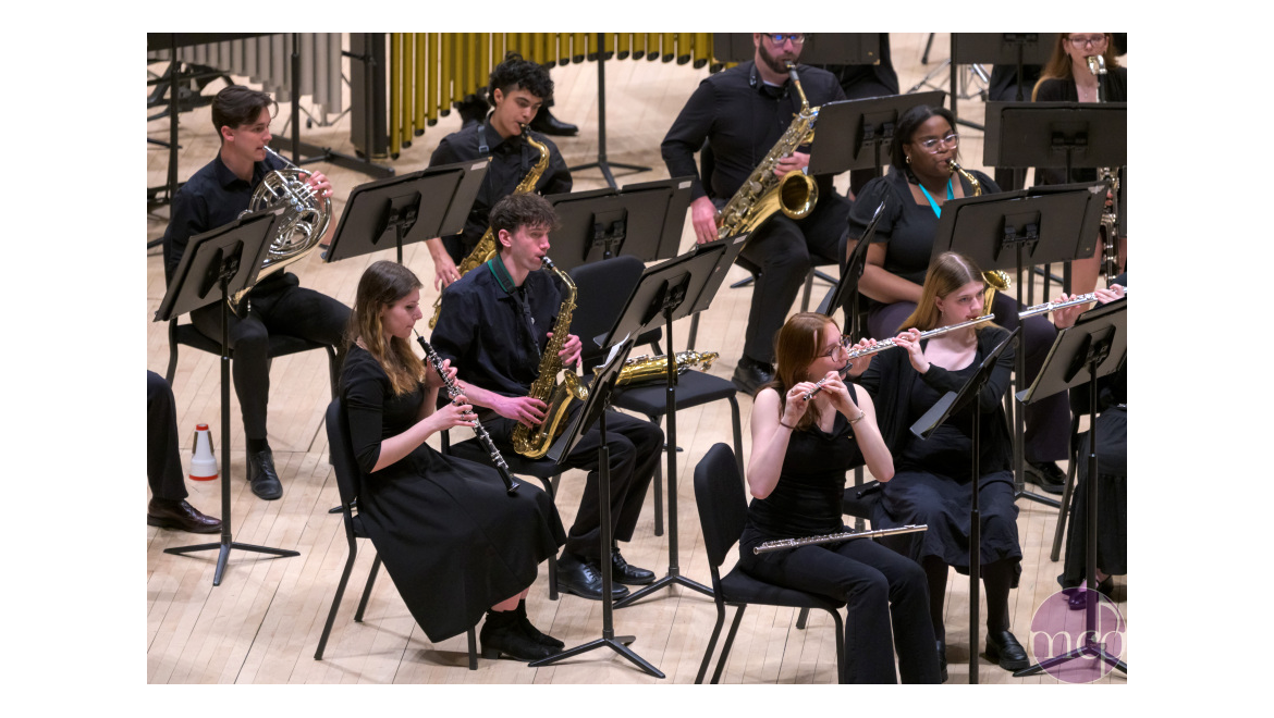 Hartwick College Wind Ensemble performing at Carnegie Hall