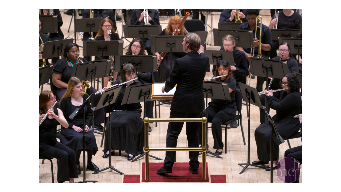 Hartwick College Wind Ensemble performing at Carnegie Hall