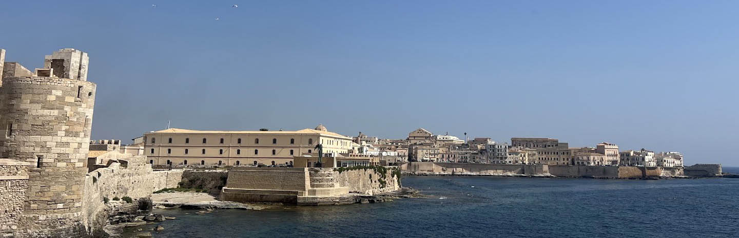 Sicilian coast line
