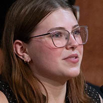 Portrait of Addison Havens speaking